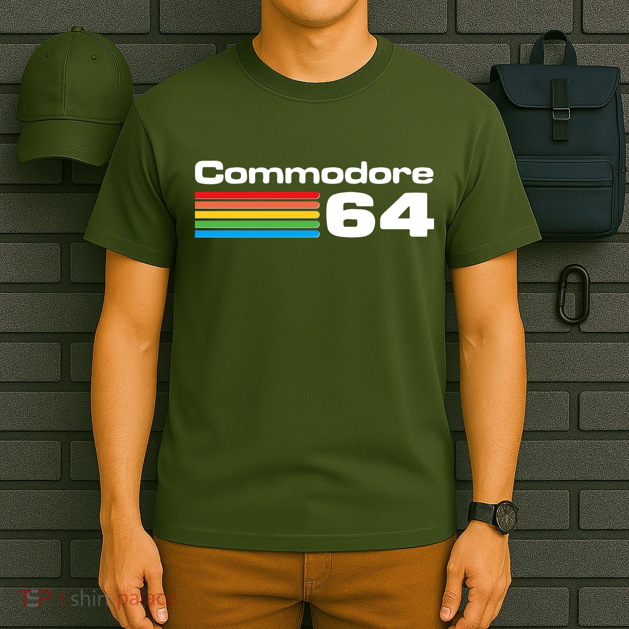 Retro Vintage Commodore Computer Logo T-Shirt