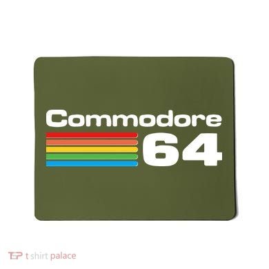 Retro Vintage Commodore Computer Logo Mousepad