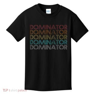 Retro Vintage Dominator Kids T-Shirt