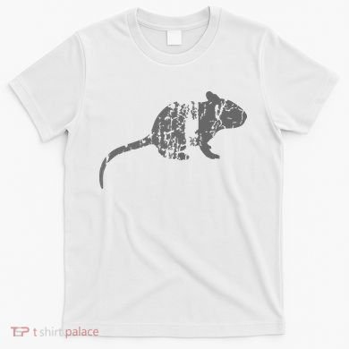 Rat Vintage Design Rat Print T-Shirt