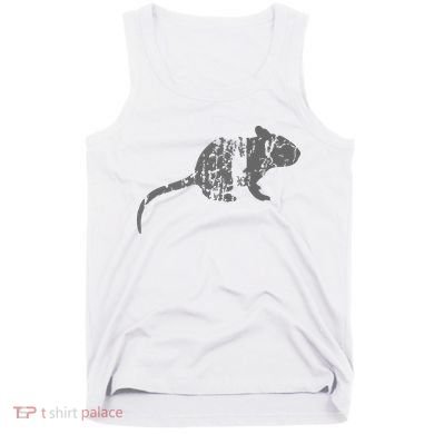 Rat Vintage Design Rat Print Tank Top