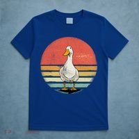 Retro Vintage Duck Gift T-Shirt thumb 5