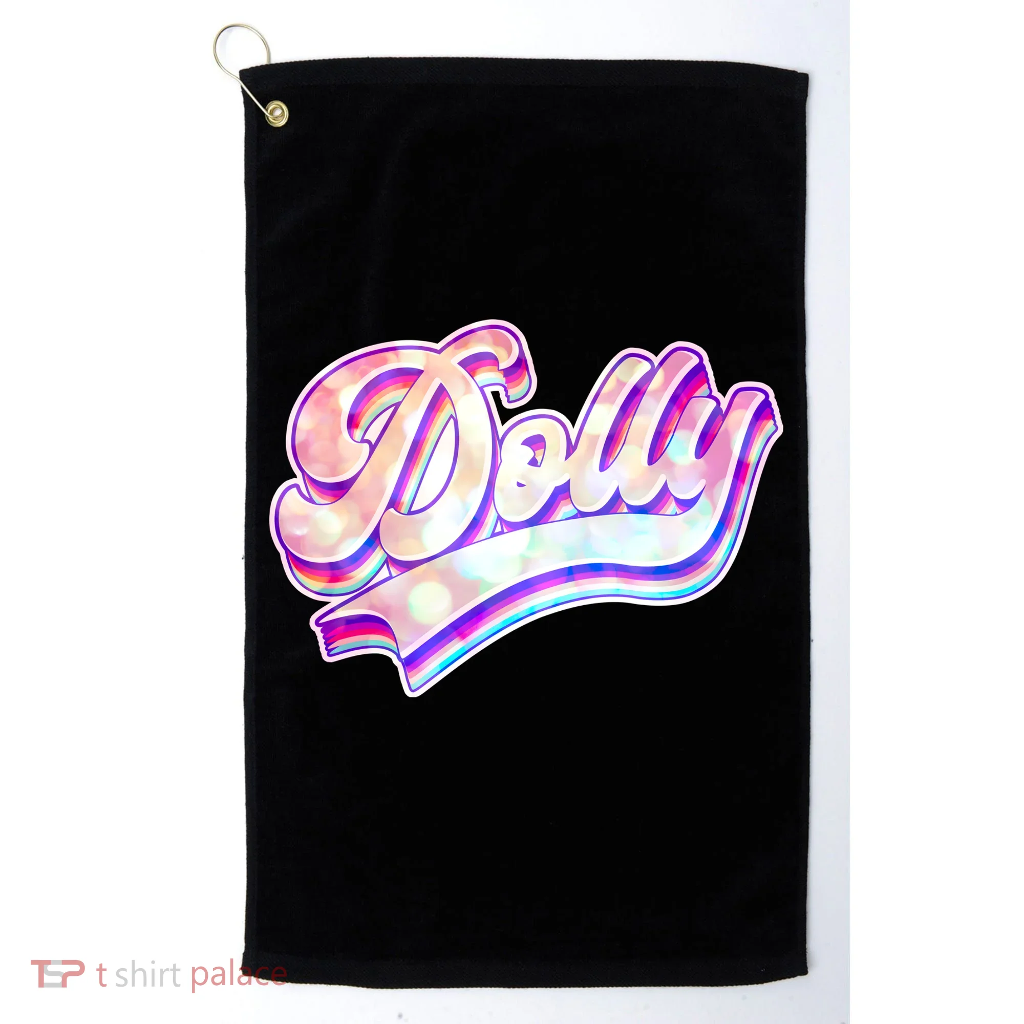 Retro Vintage Dolly Golf Towel