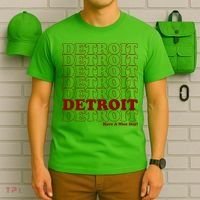 Retro Vintage Detroit Have A Nice Day T-Shirt thumb 6
