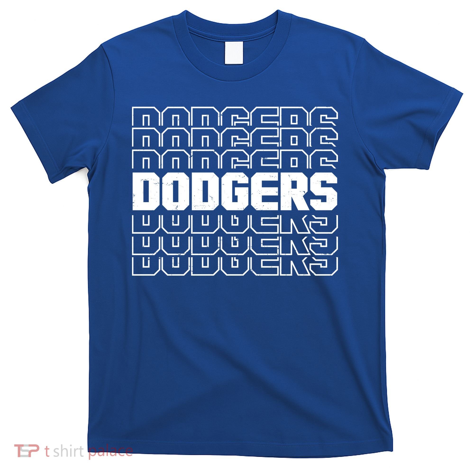 Retro Vintage Dodgers Baseball Sports Fan T-Shirt