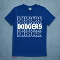 Retro Vintage Dodgers Baseball Sports Fan T-Shirt thumb 5