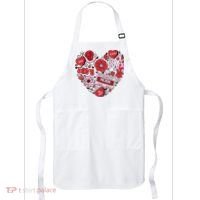 Retro Valentines Day Love Groovy Valentines Hearts Apron thumb 0