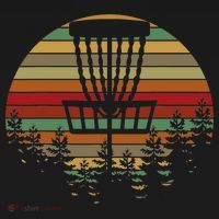 Retro Vintage Disc Golf Frolf Flying Disc Sport Lover T-Shirt thumb 7