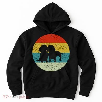 Retro Vintage Dachshund Hoodie