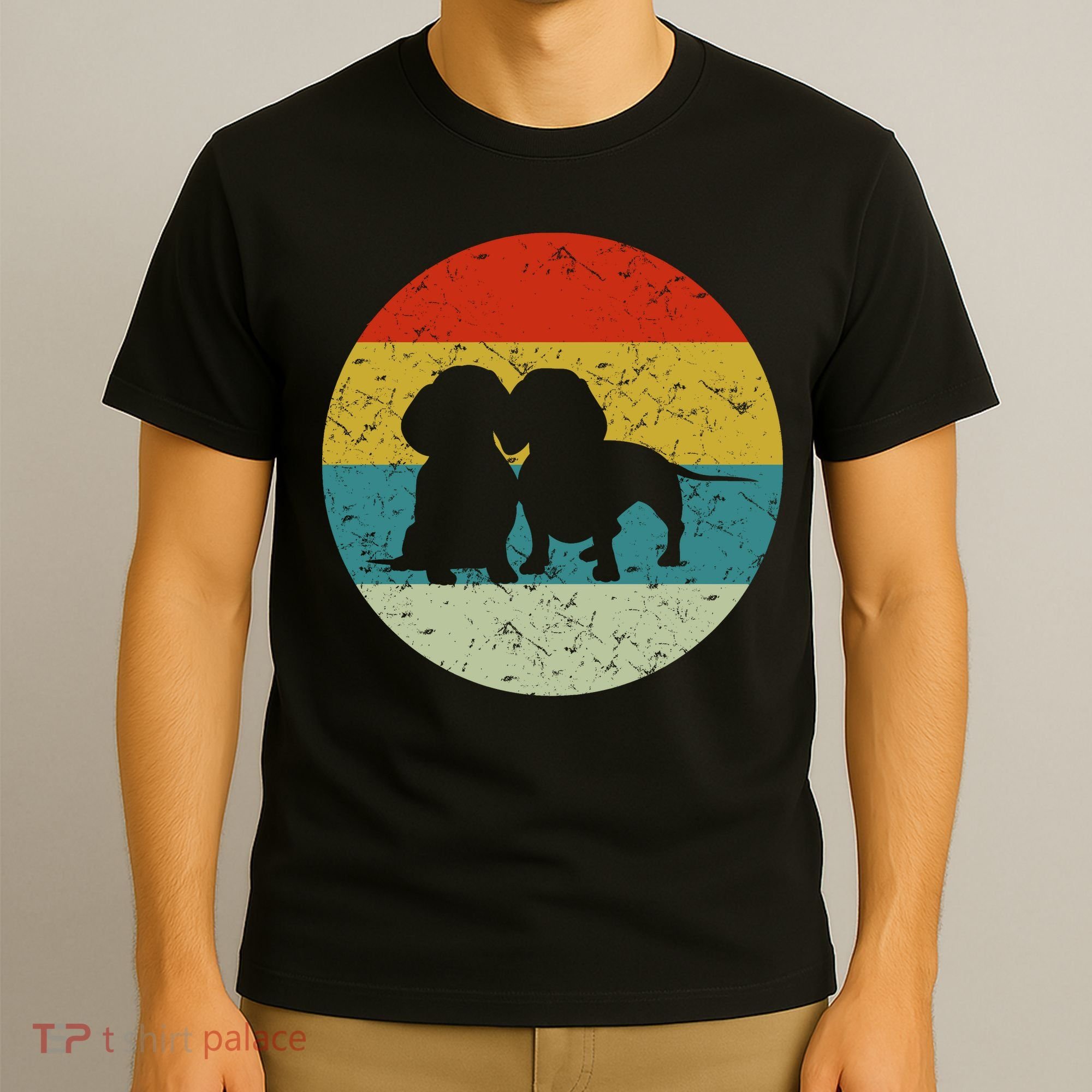 Retro Vintage Dachshund T-Shirt