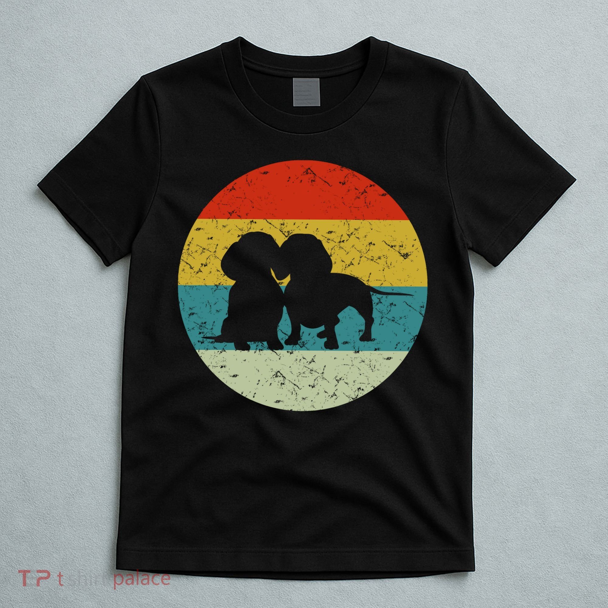 Retro Vintage Dachshund T-Shirt