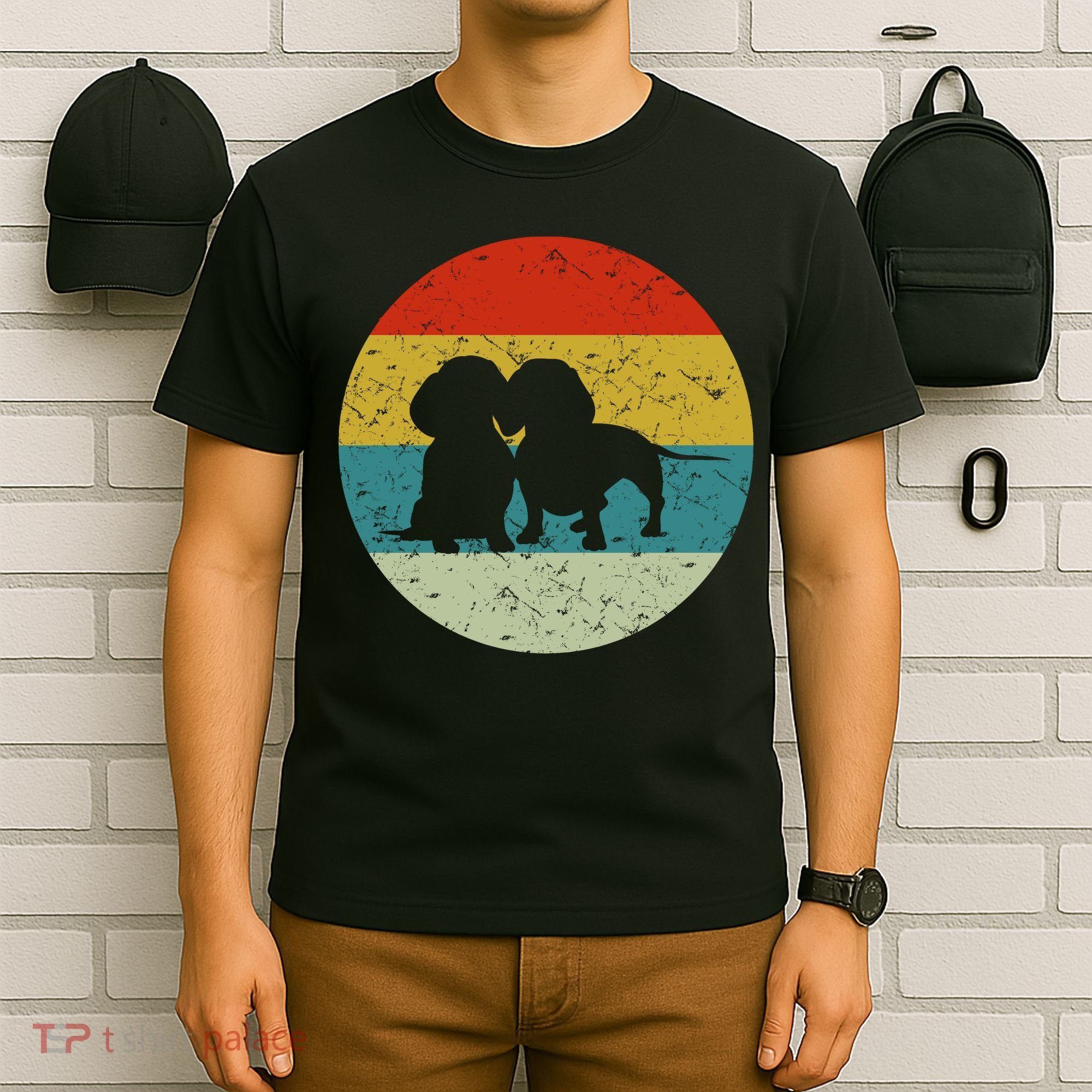 Retro Vintage Dachshund T-Shirt
