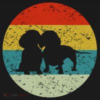 Retro Vintage Dachshund T-Shirt thumb 7