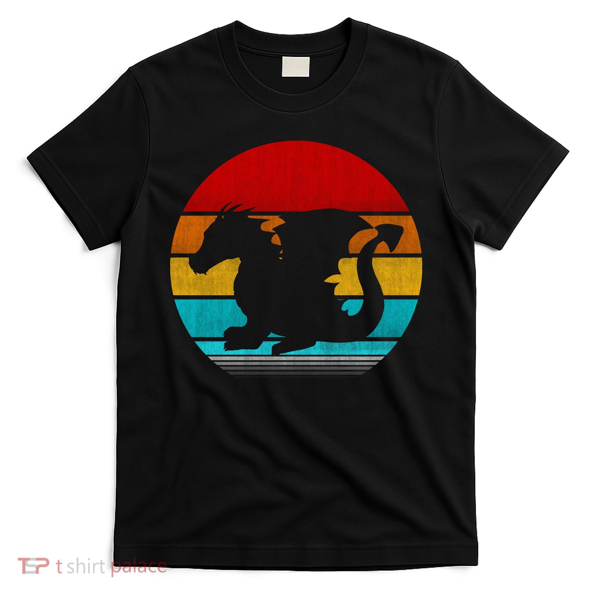 Retro Vintage Dragon T-Shirt