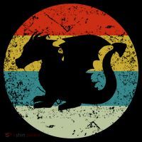 Retro Vintage Dragon T-Shirt thumb 7