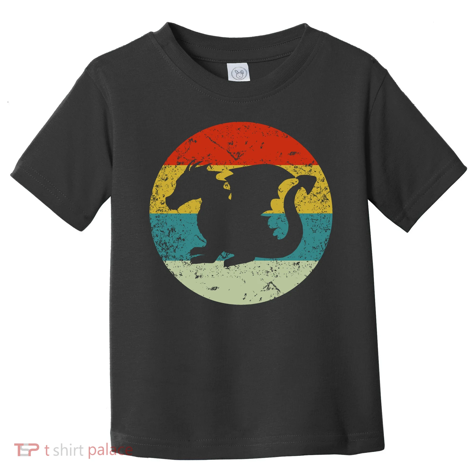 Retro Vintage Dragon Toddler T-Shirt