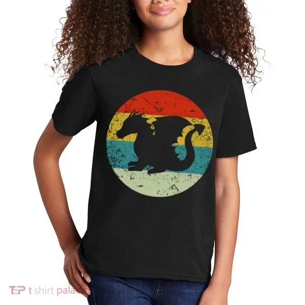 Retro Vintage Dragon Kids T-Shirt