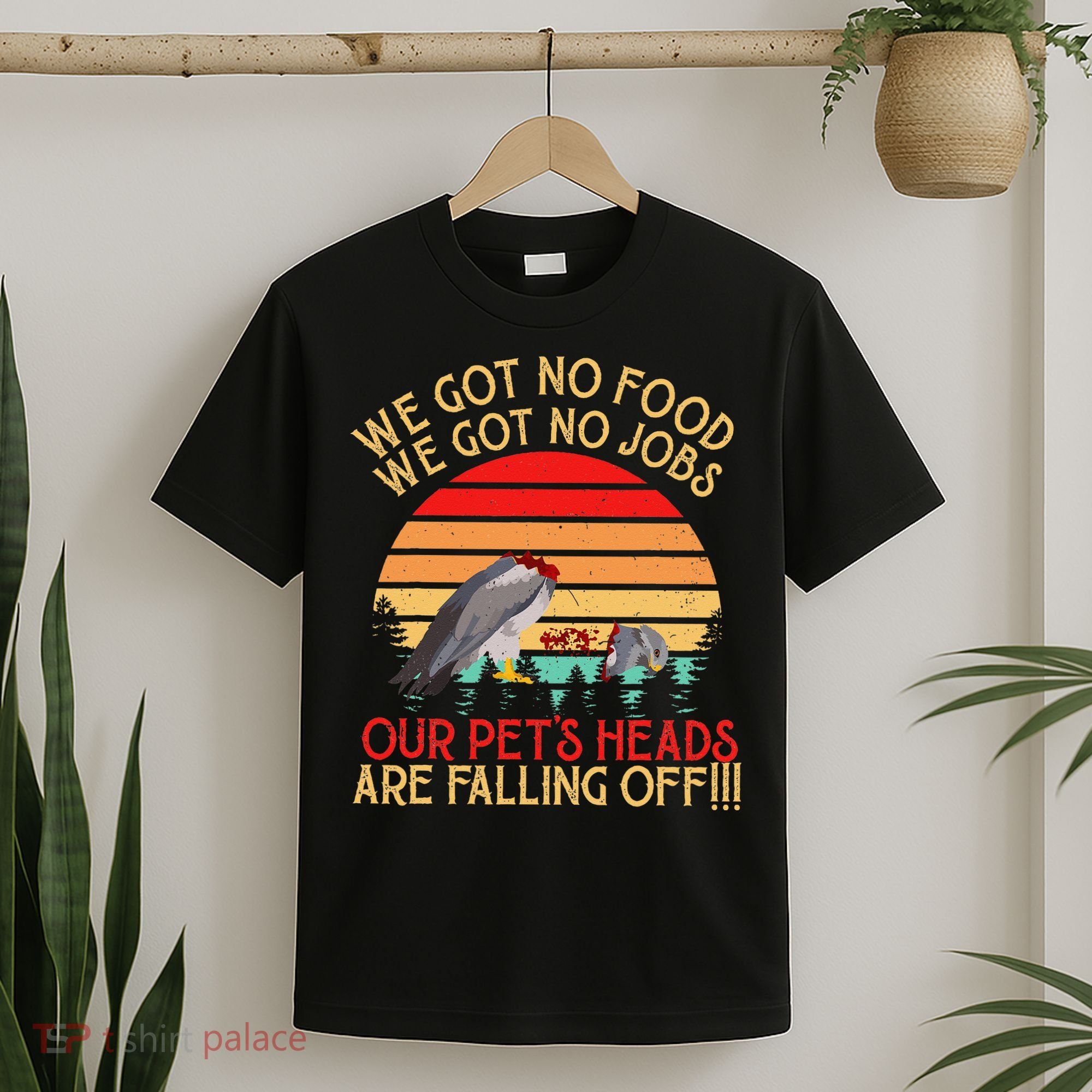 Retro Vintage Dumb & Dumber We Got No Food We Got No Jobs T-Shirt