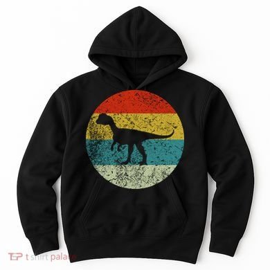Retro Vintage Dilophosaurus Hoodie