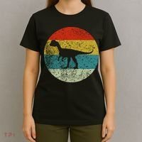 Retro Vintage Dilophosaurus T-Shirt thumb 4