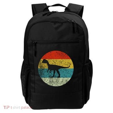 Retro Vintage Dilophosaurus Backpack