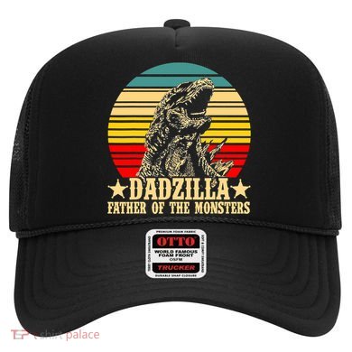 Retro Vintage Dadzilla Father Of The Monsters Hat