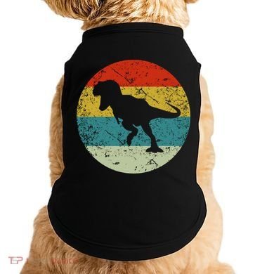 Retro Vintage Dinosaur Doggie Tank