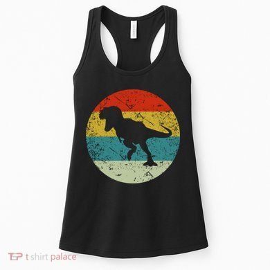 Retro Vintage Dinosaur Women's Tank Top