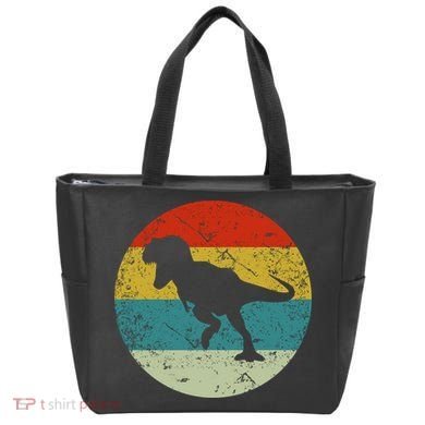 Retro Vintage Dinosaur Tote Bag