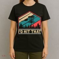 Retro Vintage Disc Golf Shirt Frolf Flying Disc Sport T-Shirt thumb 4