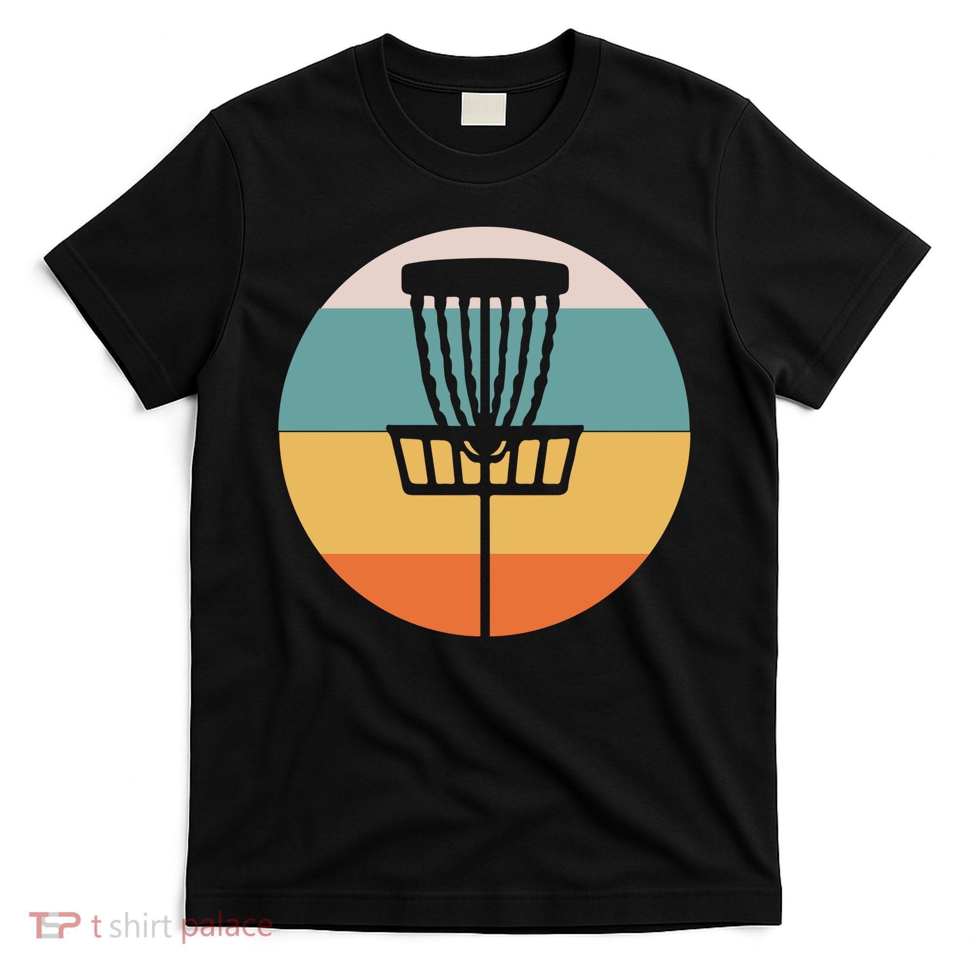Retro Vintage Disc Golf Funny Frolf Flying Disc Sport T-Shirt