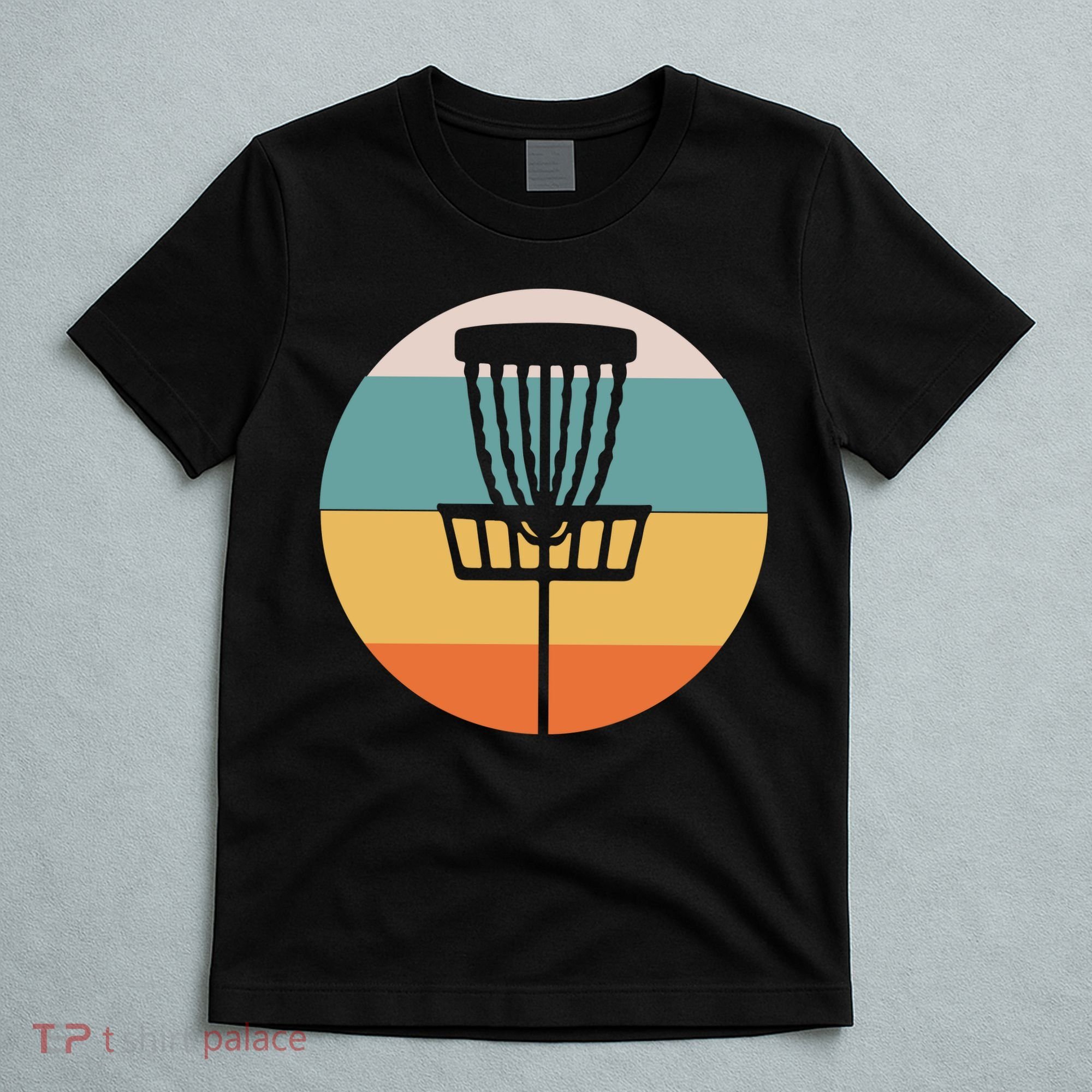 Retro Vintage Disc Golf Funny Frolf Flying Disc Sport T-Shirt
