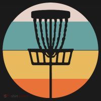 Retro Vintage Disc Golf Funny Frolf Flying Disc Sport T-Shirt thumb 7