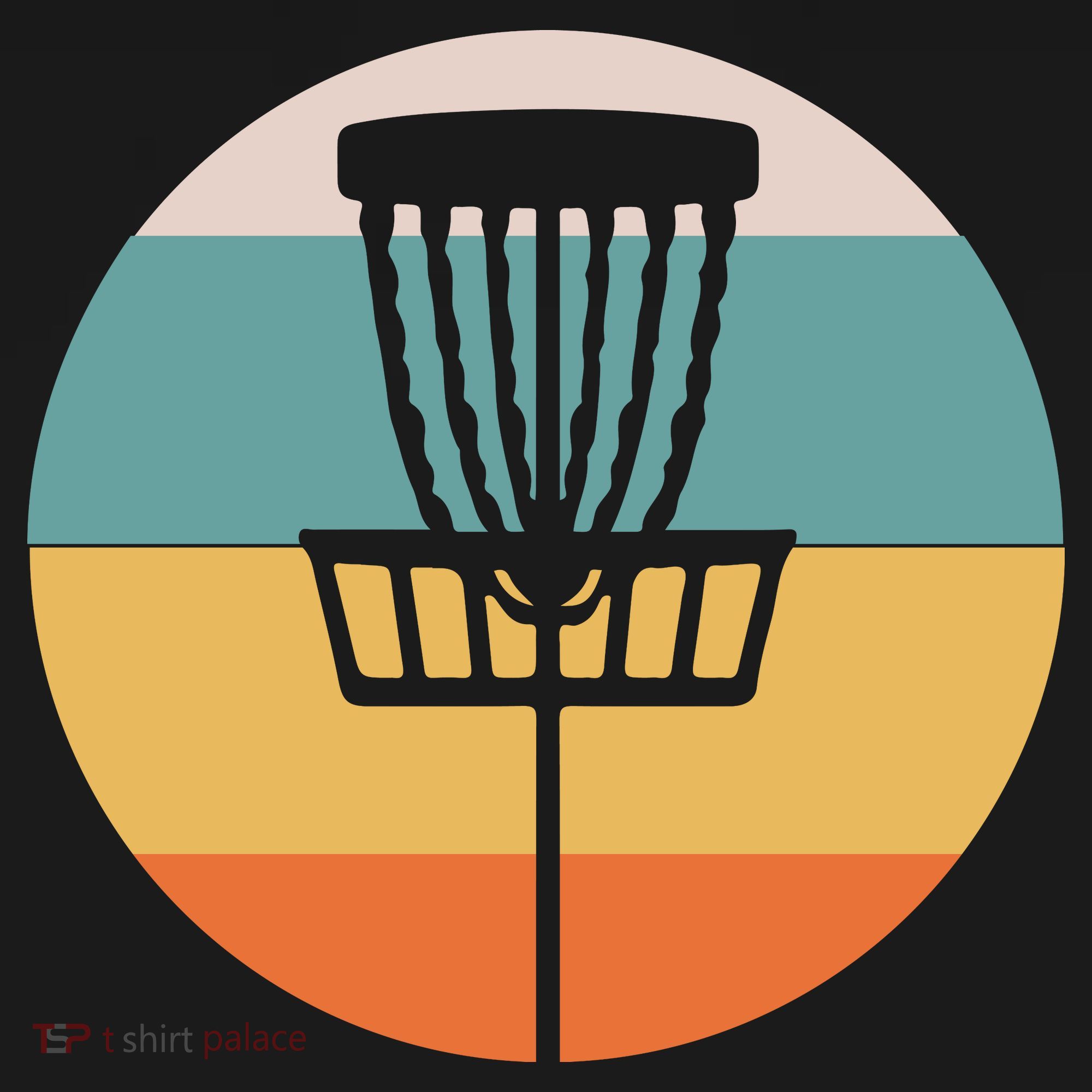 Retro Vintage Disc Golf Funny Frolf Flying Disc Sport T-Shirt