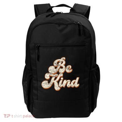 Retro Vintage Distressed Be Kind Backpack