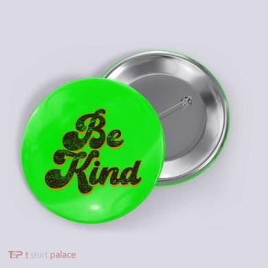 Retro Vintage Distressed Be Kind Button