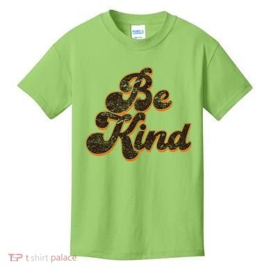 Retro Vintage Distressed Be Kind Kids T-Shirt