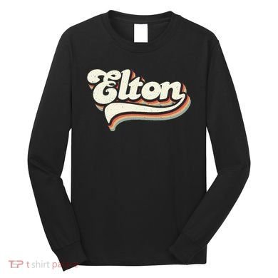Retro Vintage Elton Long Sleeve Shirt