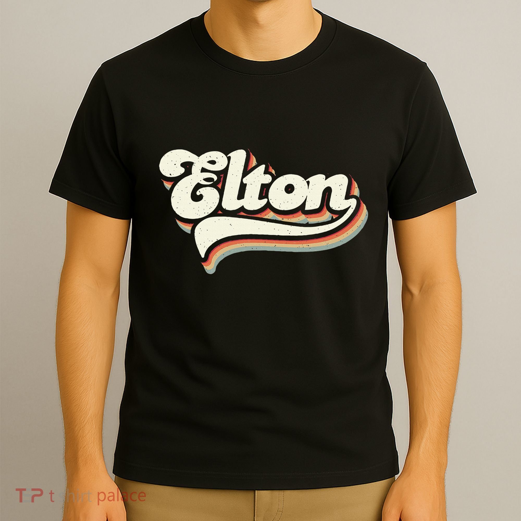 Retro Vintage Elton T-Shirt