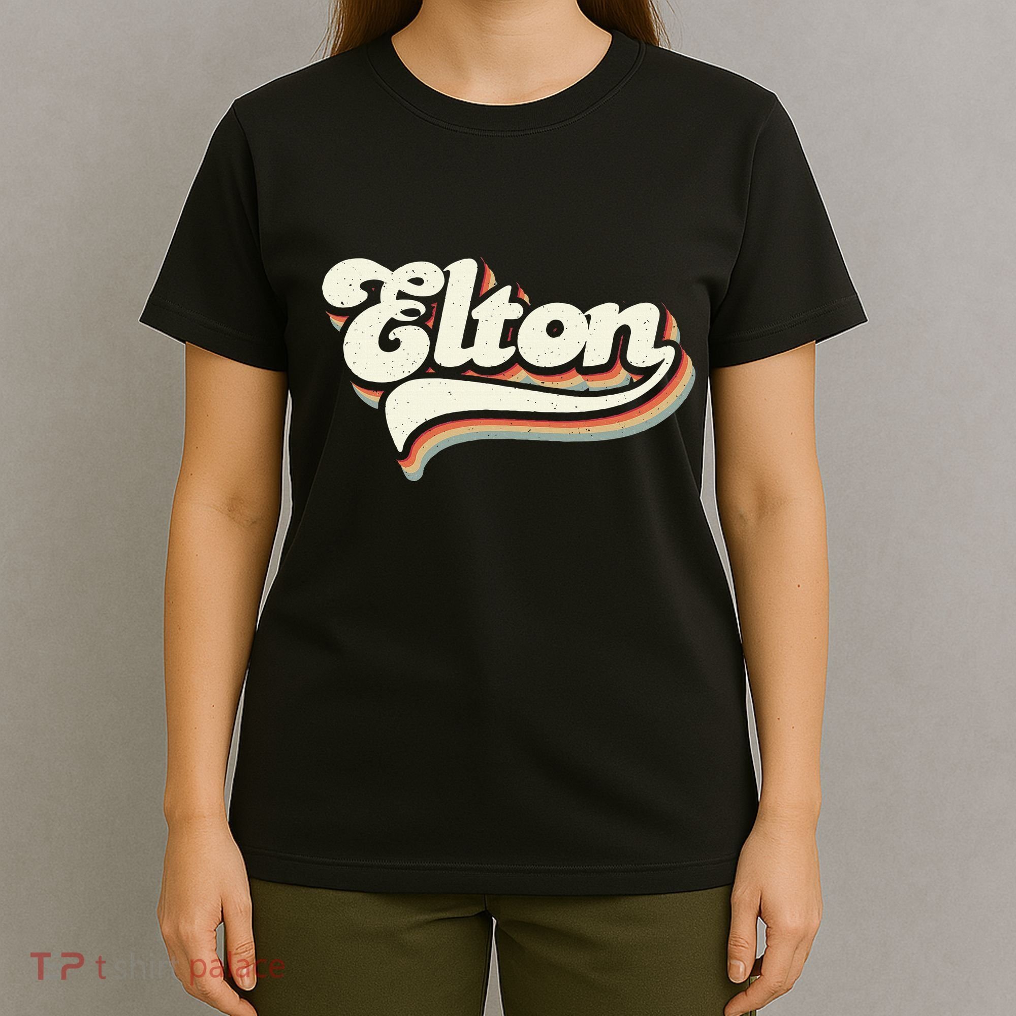 Retro Vintage Elton T-Shirt