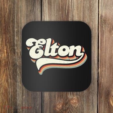 Retro Vintage Elton Coaster