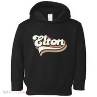 Retro Vintage Elton Toddler Hoodie thumb 0