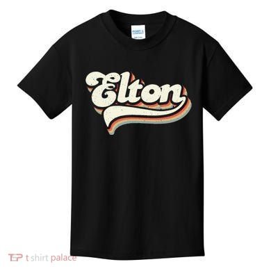 Retro Vintage Elton Kids T-Shirt
