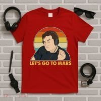 Retro Vintage Elon Musk Let's Go To Mars T-Shirt thumb 5