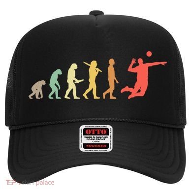 Retro Volleyball Evolution Gift For Volleyball Players Gift Hat