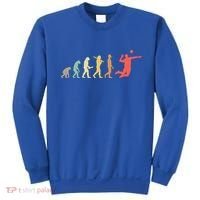 Retro Volleyball Evolution Gift For Volleyball Players Gift Sweatshirt thumb 0