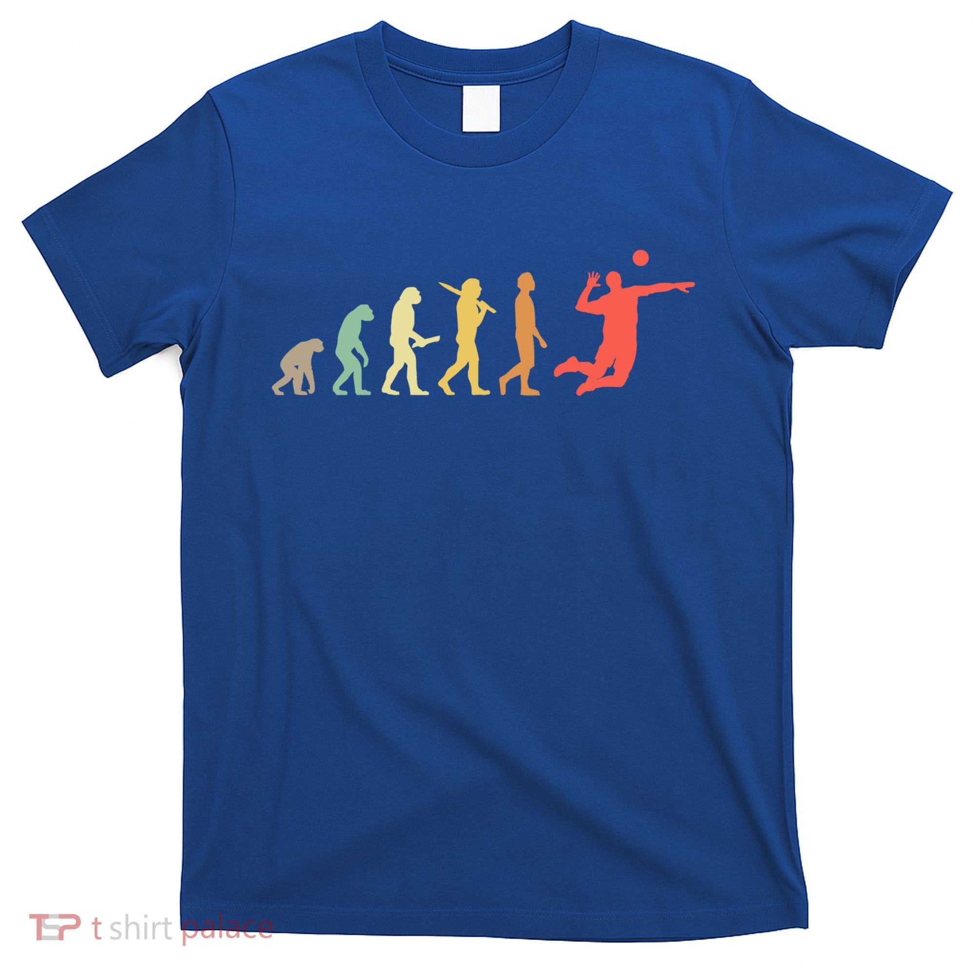 Retro Volleyball Evolution Gift For Volleyball Players Gift T-Shirt