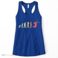 Retro Volleyball Evolution Gift For Volleyball Players Gift Women's Tank Top thumb 0