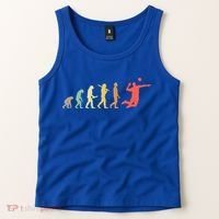 Retro Volleyball Evolution Gift For Volleyball Players Gift Tank Top thumb 2