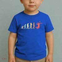 Retro Volleyball Evolution Gift For Volleyball Players Gift Toddler T-Shirt thumb 2
